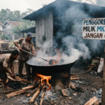 Penggorengan Pasir Timah Ilegal